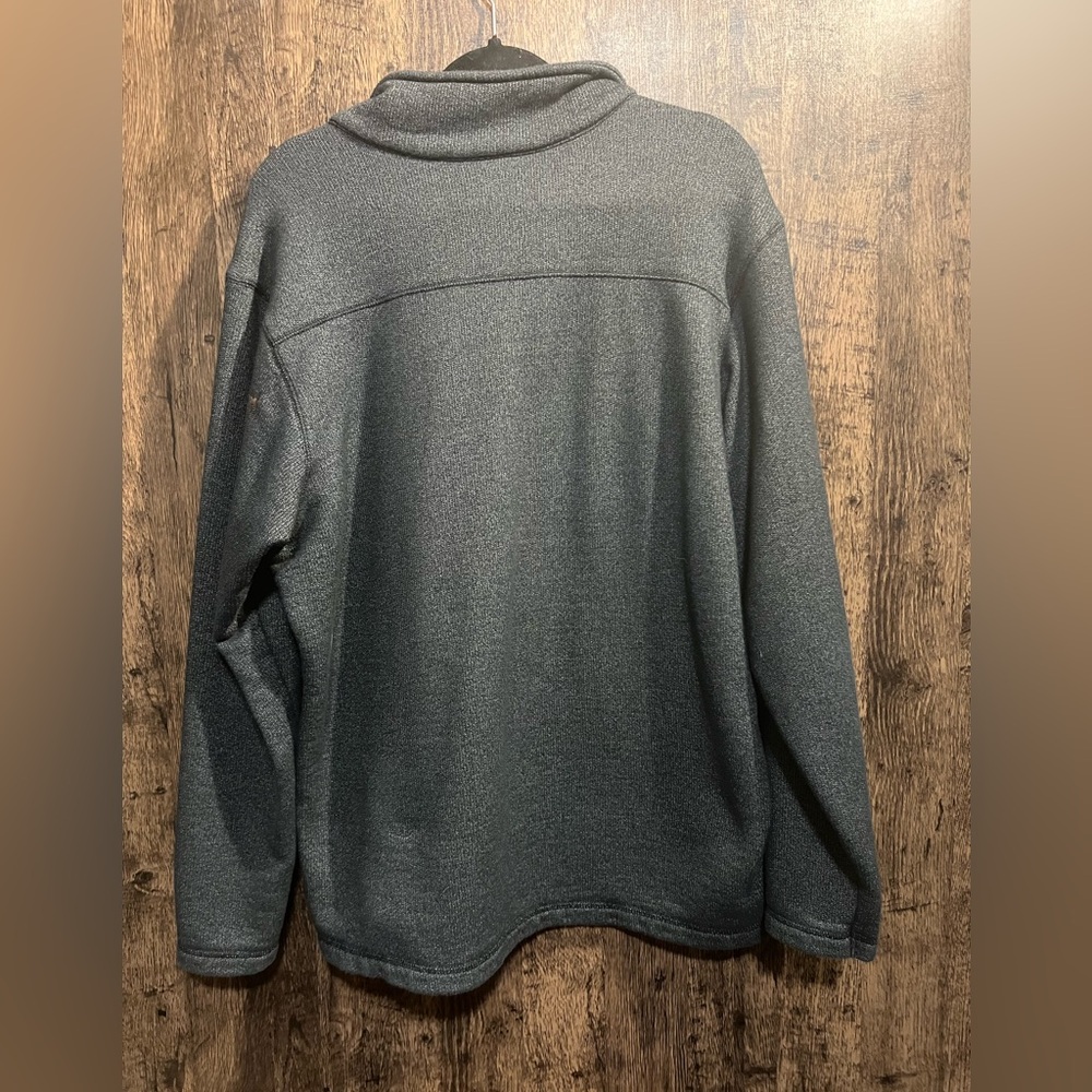 Columbia Men's Dark Gray Zip-Up Sweater